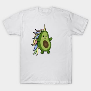 Cute Unicorn Avocado Lover T-Shirt